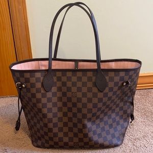 Louis Vuitton Neverfull MM Pink Ballerine NO POUCH